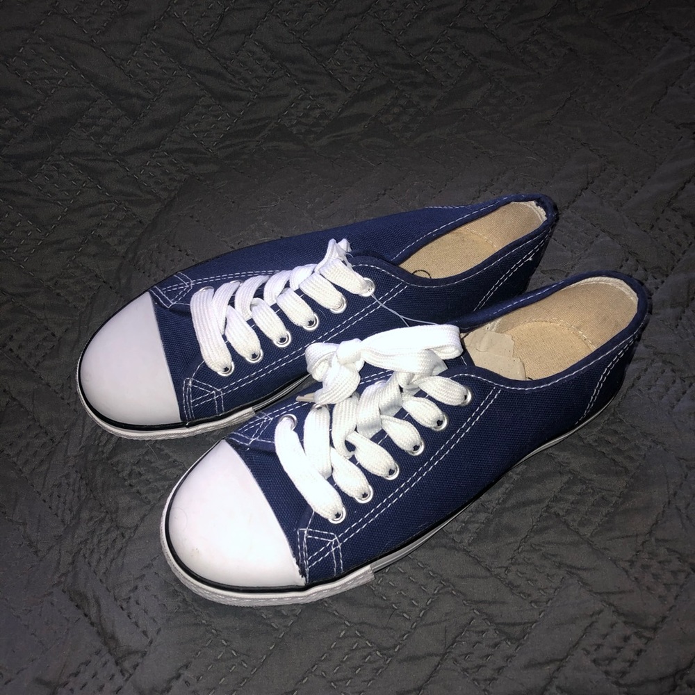 Blue Sneakers Size 7